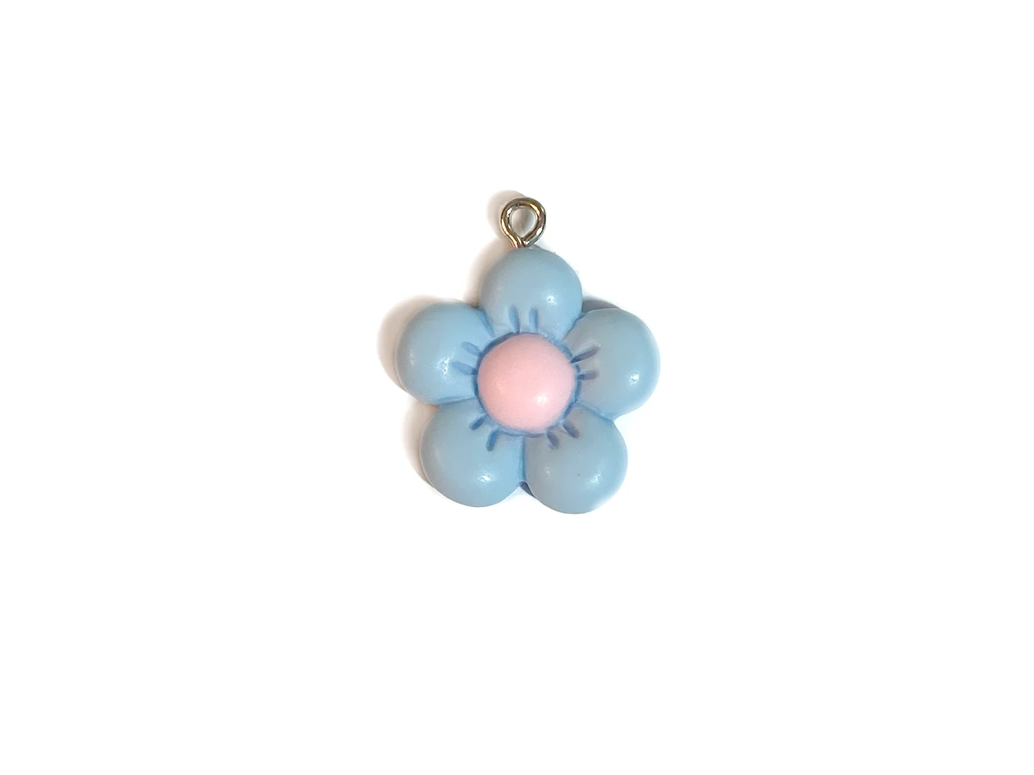 Anhänger "Blume in Pastellfarben" // 1 Stück