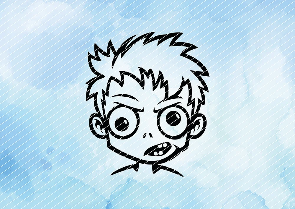 Zombie Kind // Plotterdatei SVG Vektor Grafik