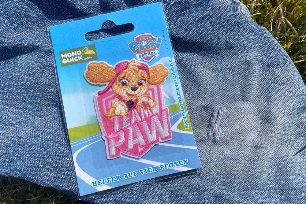 Skye von den Paw Patrol-Fellfreunden  // Patch bzw. Aufnäher