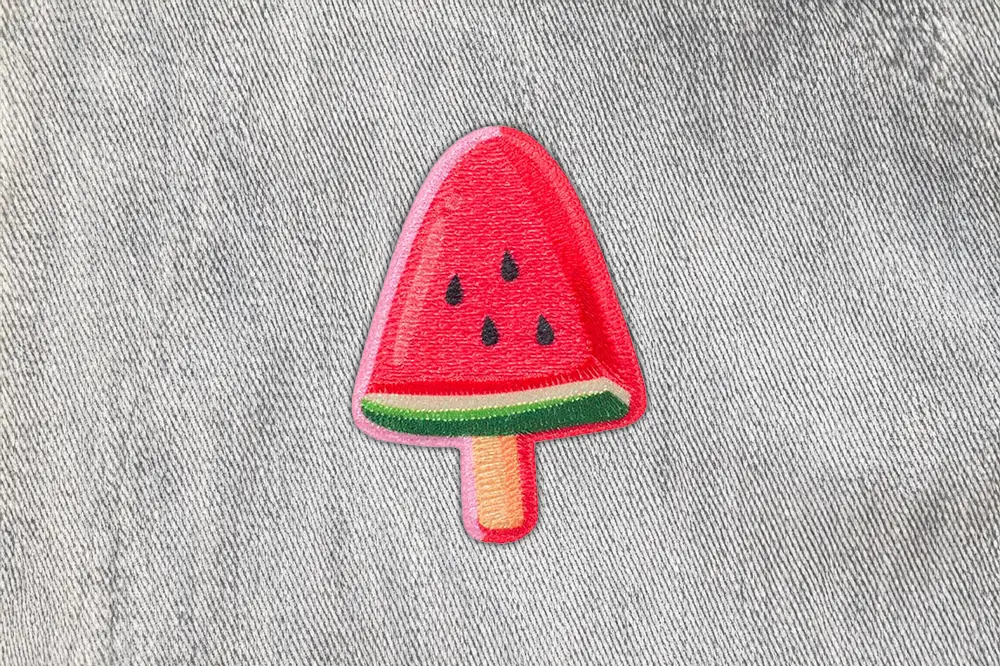 Wassermelonen-Eis  // Patch bzw. Aufnäher