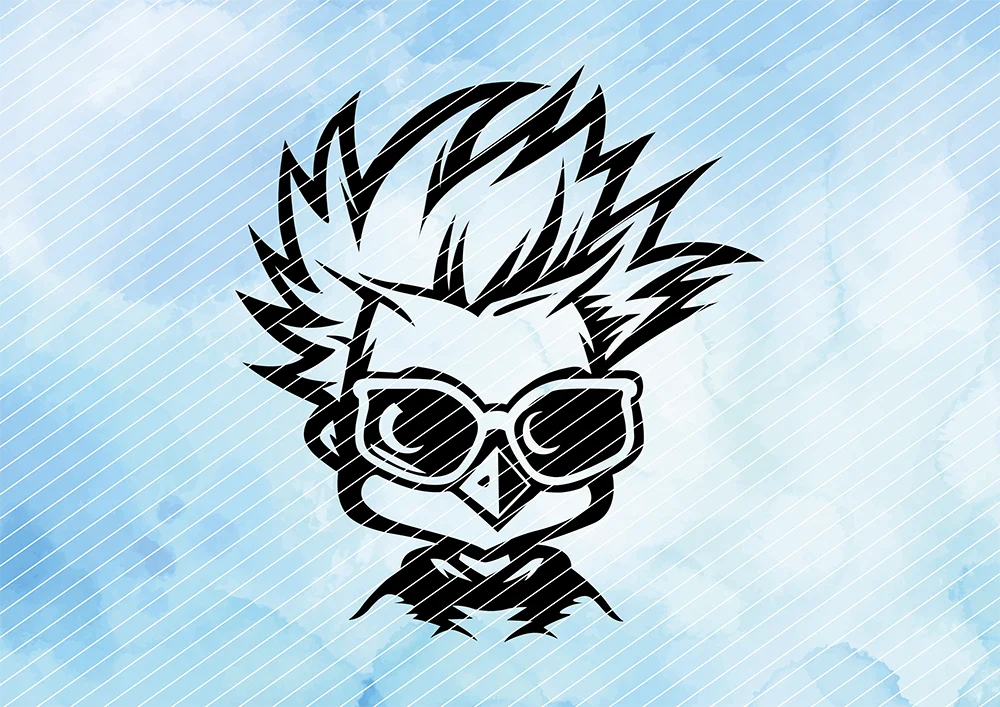 Punkiges Küken // Plotterdatei SVG Vektor Grafik