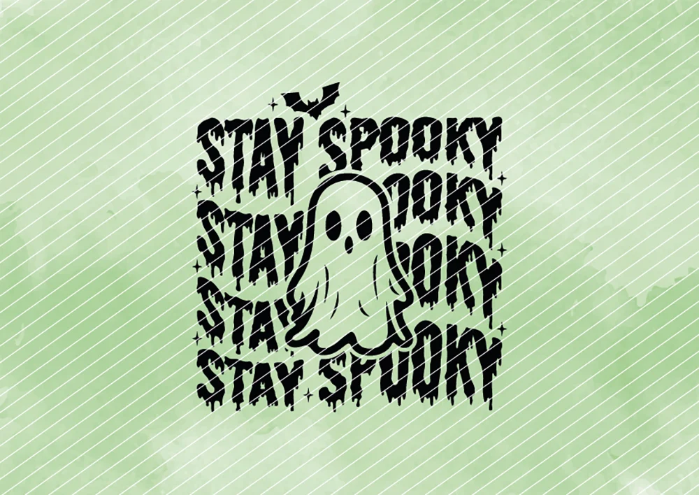 Stay Spooky // Bügelbild