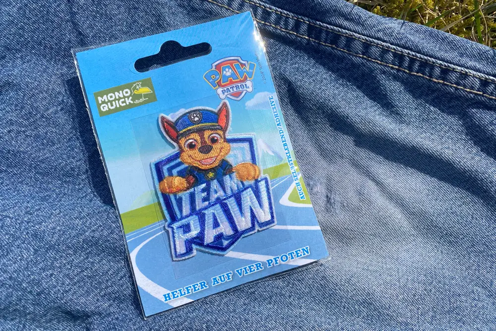 Chase von den Paw Patrol-Fellfreunden  // Patch bzw. Aufnäher