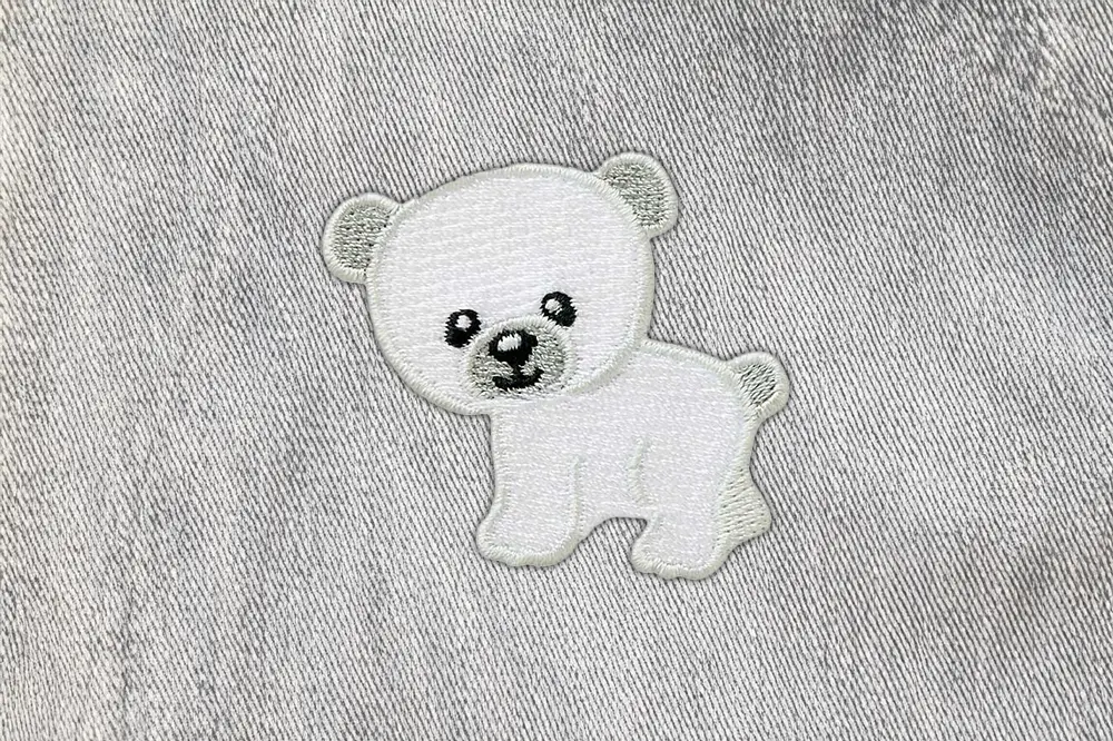 Kleiner weißer Eisbär  // Patch bzw. Aufnäher