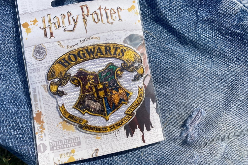 Hogwarts-Wappen aus dem Harry Potter-Universum  // Patch bzw. Aufnäher
