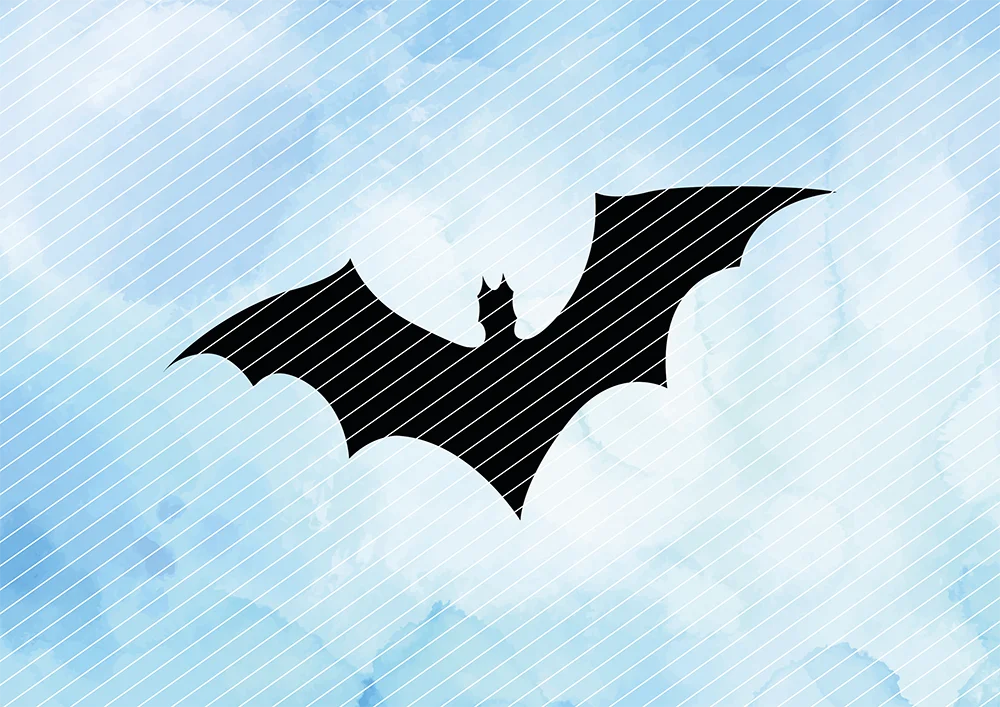 Fledermaus // Plotterdatei SVG Vektor Grafik